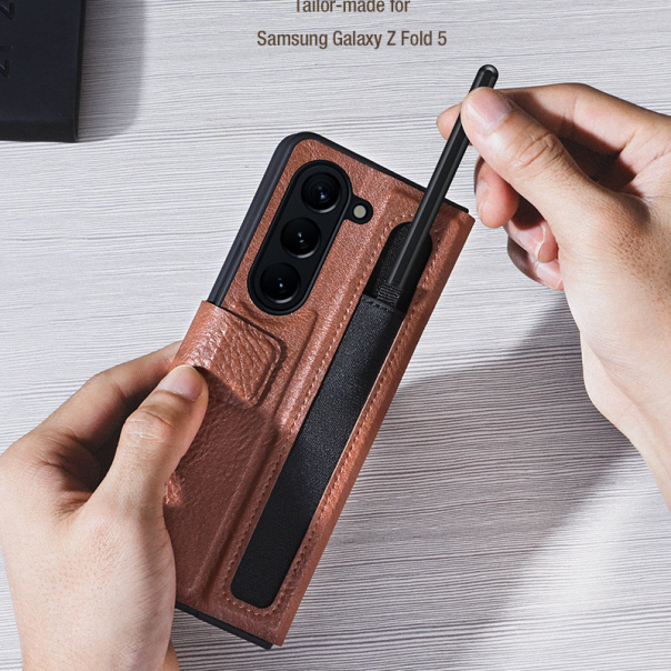 Maska za Samsung Z Fold 5 5G/ F946B Nillkin Aoge crna - 603641