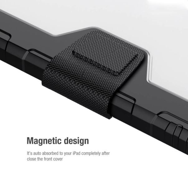 Maska za Apple Ipad 102 8 Gen 2019/2020/2021 Nillkin Bumper Leather Pro crna - 607263