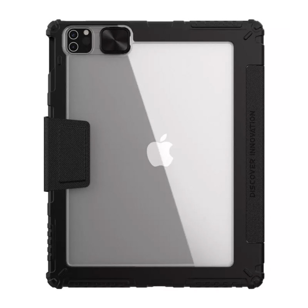 Maska za Apple Ipad Pro 129 2020/ 2021/ 2022 Nillkin Bumper Leather Pro crna - 607262