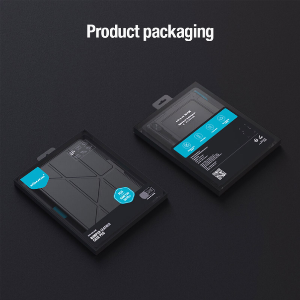 Maska za Samsung Tab S9 FE Plus/ X610 Nillkin Bumper Leather Pro crna - 611090