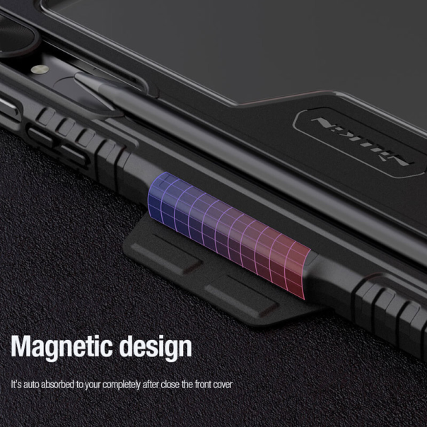 Maska za Samsung Tab S9 Plus/ X810 Nillkin Bumper Leather Pro crna - 607260