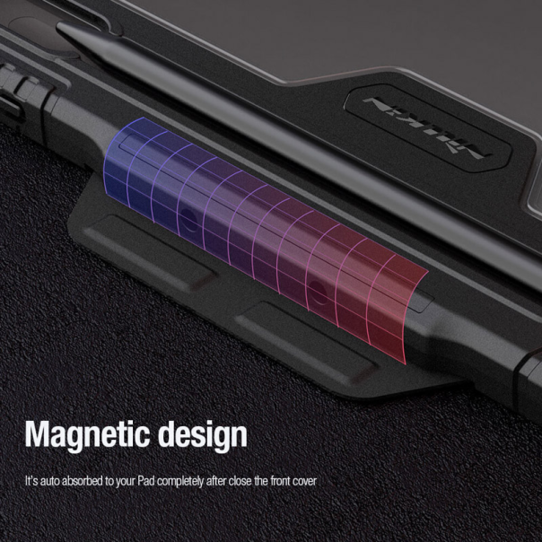 Maska za Samsung Tab S9 Ultra / X910 Nillkin Bumper Leather Pro crna - 607261