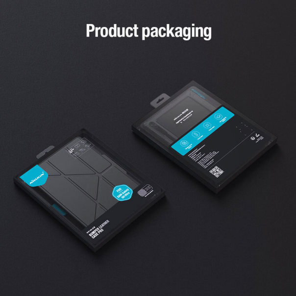 Maska za Samsung Tab S9 Ultra / X910 Nillkin Bumper Leather Pro crna - 607261