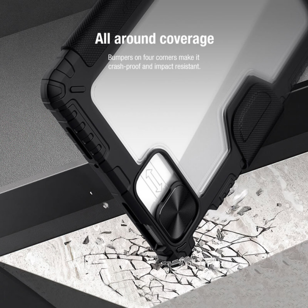 Maska za Xiaomi Mi Pad 6/ Pad 6 Pro 11 inch Nillkin Bumper Leather Pro crna - 604688