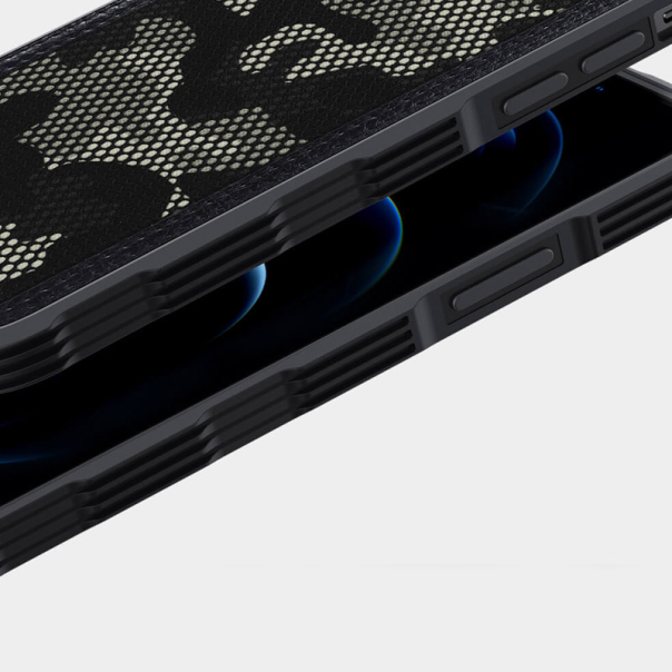 Maska za iPhone 12 Pro Max Nillkin Camo crna - 048577