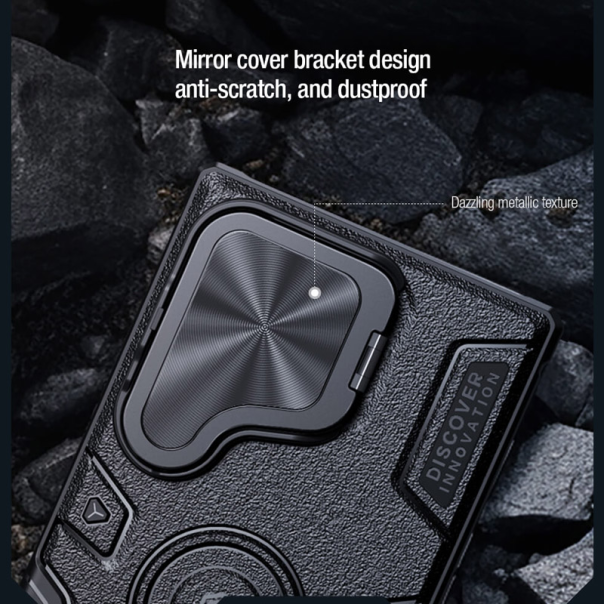 Maska za Samsung S24 Ultra/ S928B Nillkin CamShield Armor Prop Magnetic crna - 608711