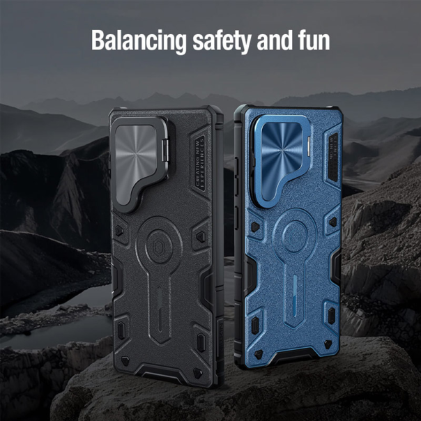 Maska za Samsung S25 Ultra/ S938B Nillkin CamShield Armor Prop Magnetic crna - 615772