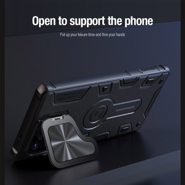 Maska za Samsung S25 Ultra/ S938B Nillkin CamShield Armor Prop Magnetic crna - 615772