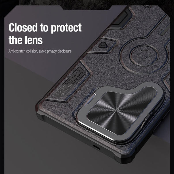 Maska za Samsung S25 Ultra/ S938B Nillkin CamShield Armor Prop crna - 615771