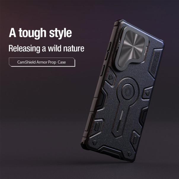 Maska za Samsung S25 Ultra/ S938B Nillkin CamShield Armor Prop crna - 615771