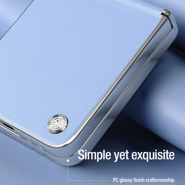 Maska za Samsung Galaxy Z Flip 6 5G/ F741B Nillkin Camshield Flip crna - 613587