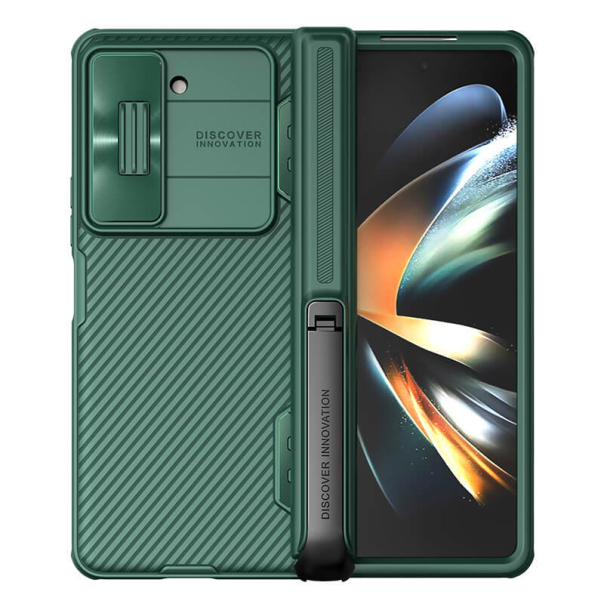 Maska za Samsung Galaxy Z Fold 5 5G/ F946B Nillkin Camshield Fold tamno zelena - 603682