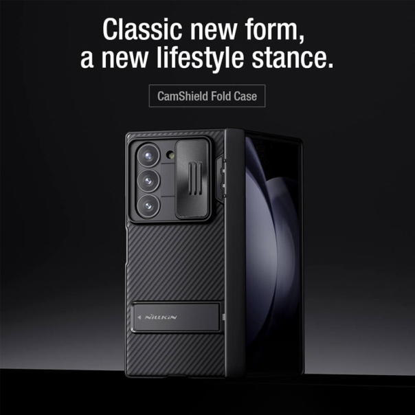 Maska za Samsung Galaxy Z Fold 6 5G/ F956B Nillkin Camshield Fold crna - 613586