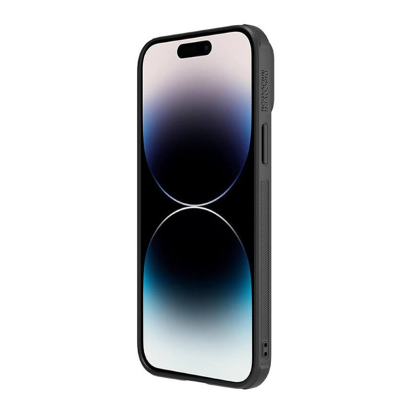 Maska za iPhone 14 Pro Nillkin CamShield Leather S crna - 203810-1
