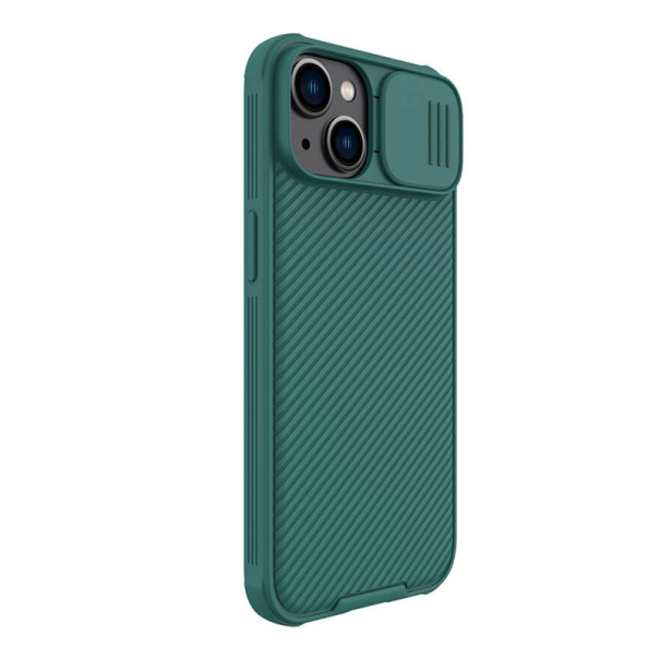 Maska za iPhone 15 Plus Nillkin CamShield Pro Magnetic zelena - 604036