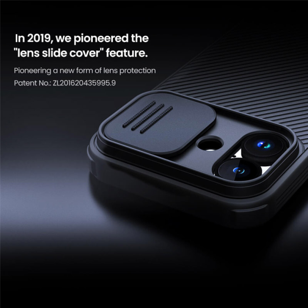 Maska za iPhone 17 Nillkin CamShield Pro Magnetic crna - 620518