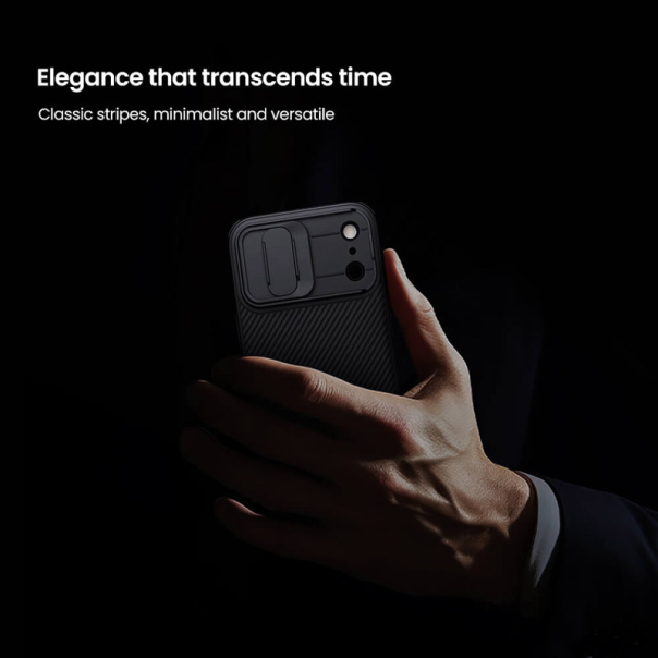 Maska za iPhone 17 Pro Max Nillkin CamShield Pro Magnetic crna - 620522