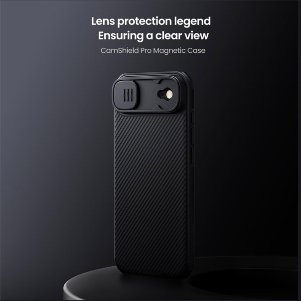Maska za iPhone Air Nillkin CamShield Pro Magnetic crna - 620519
