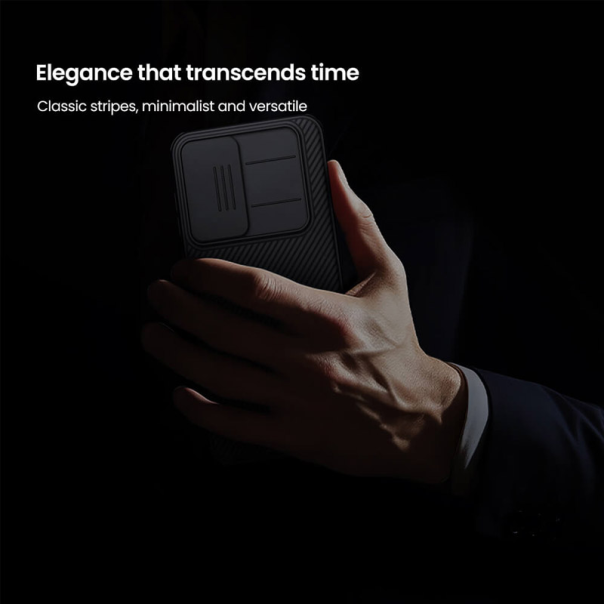 Maska za Samsung A36/ A366B Nillkin CamShield Pro Magnetic crna - 616144