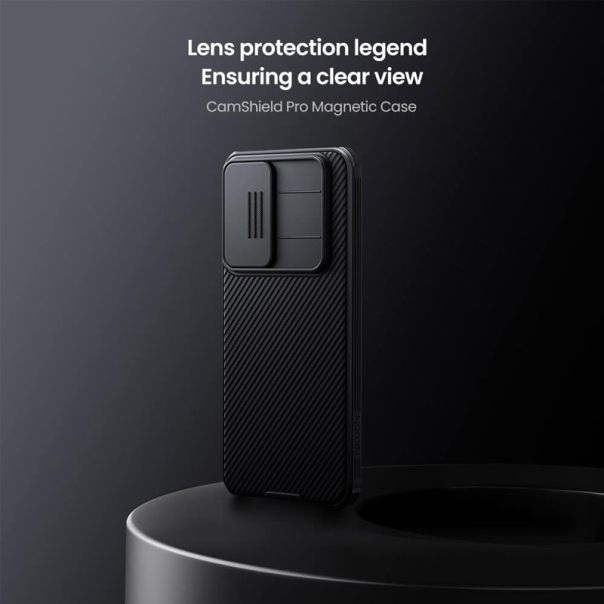 Maska za Samsung A36/ A366B Nillkin CamShield Pro Magnetic crna - 616144
