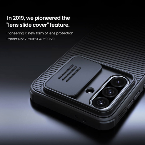 Maska za Samsung A36/ A366B Nillkin CamShield Pro Magnetic crna - 616144