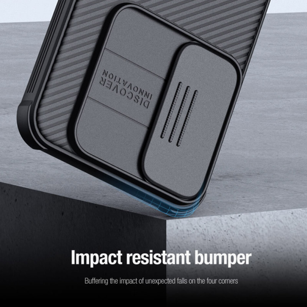 Maska za Samsung A55 5G/ A556B Nillkin CamShield Pro Magnetic crna - 611198