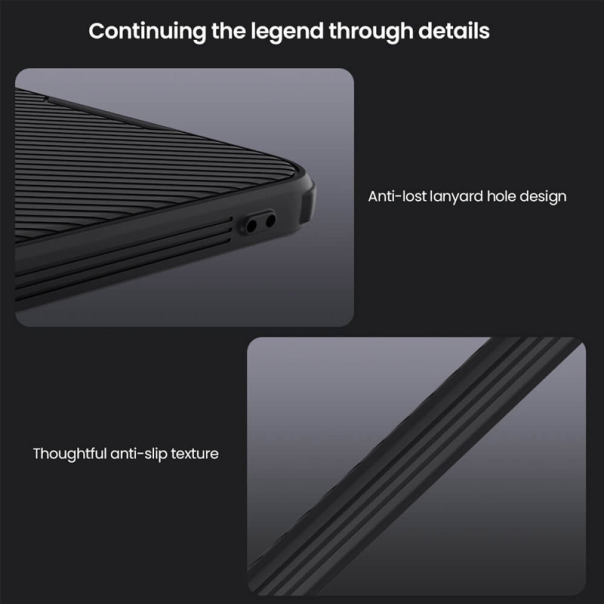 Maska za Samsung A56 5G/ A566B Nillkin CamShield Pro Magnetic crna - 617139