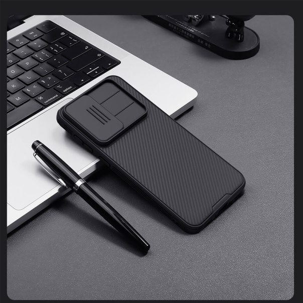 Maska za Samsung A56 5G/ A566B Nillkin CamShield Pro Magnetic crna - 617139