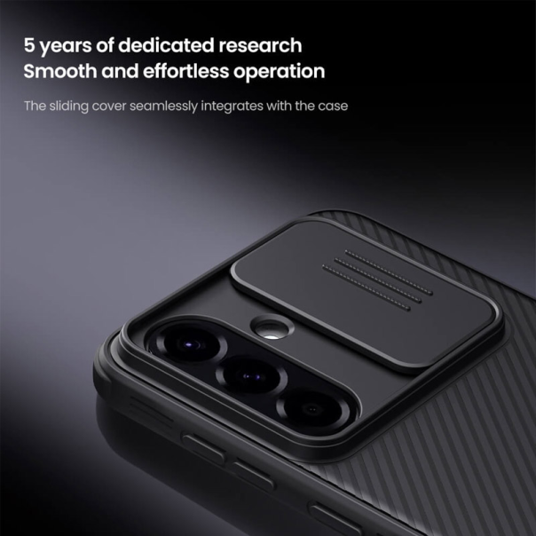 Maska za Samsung A56 5G/ A566B Nillkin CamShield Pro Magnetic crna - 617139