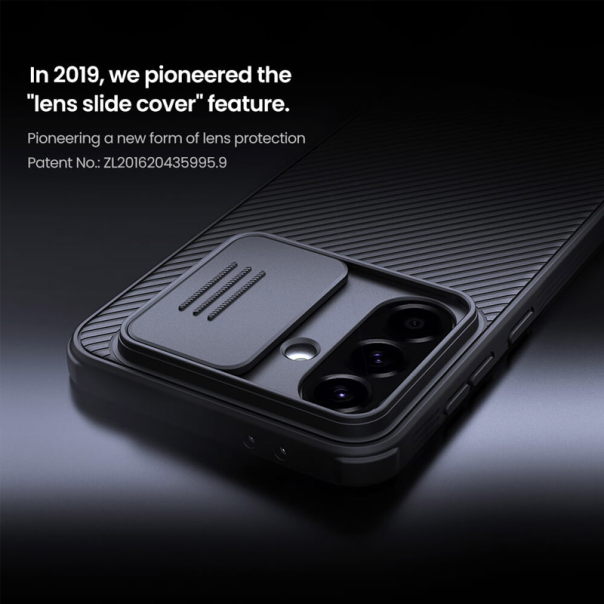 Maska za Samsung A56 5G/ A566B Nillkin CamShield Pro Magnetic crna - 617139