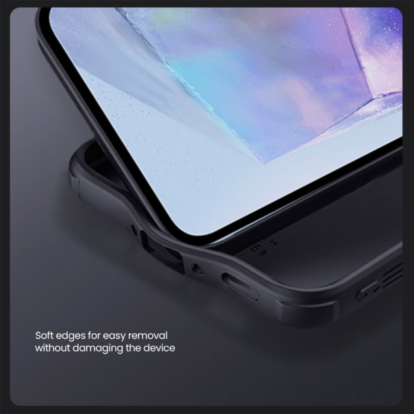 Maska za Samsung A56 5G/ A566B Nillkin CamShield Pro Magnetic crna - 617139