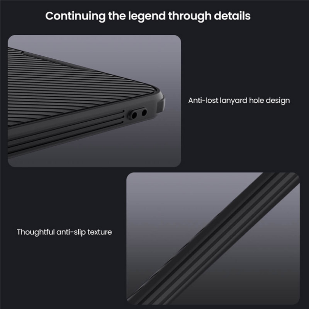 Maska za Samsung S25 Edge Nillkin CamShield Pro Magnetic crna - 617382