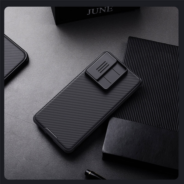 Maska za Samsung S25 Edge Nillkin CamShield Pro Magnetic crna - 617382