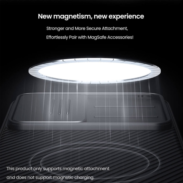 Maska za Samsung S24/ S921B/ S25/ S931B Nillkin CamShield Pro Magnetic crna - 615781