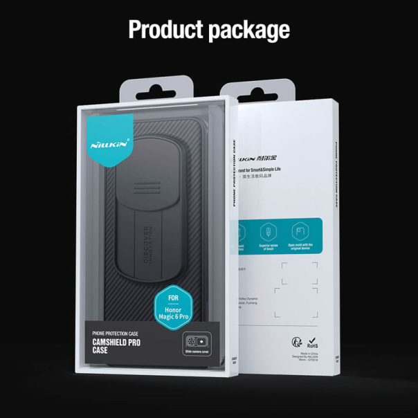 Maska za Honor Magic 6 Pro Nillkin CamShield Pro crna - 610428
