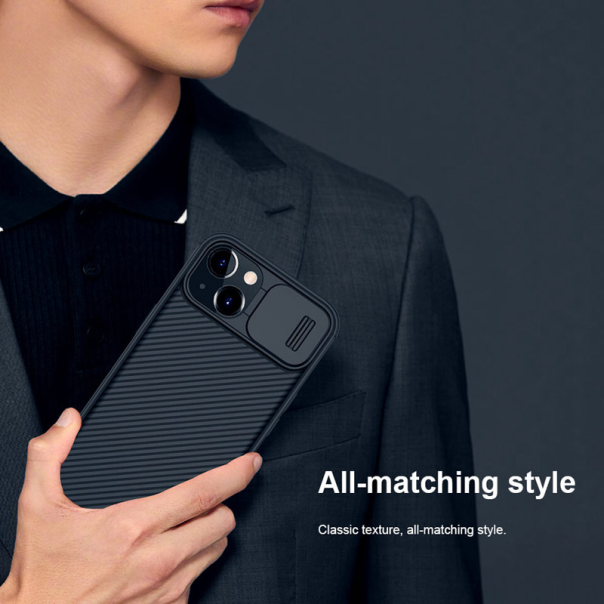 Maska za iPhone 13 Nillkin CamShield Pro crna - 053963-1