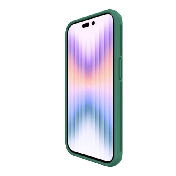 Maska za iPhone 14 Pro Nillkin CamShield Pro tamno zelena - 203465