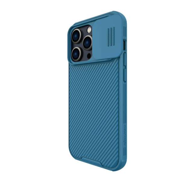 Maska za iPhone 15 Pro Max Nillkin CamShield Pro plava - 604105