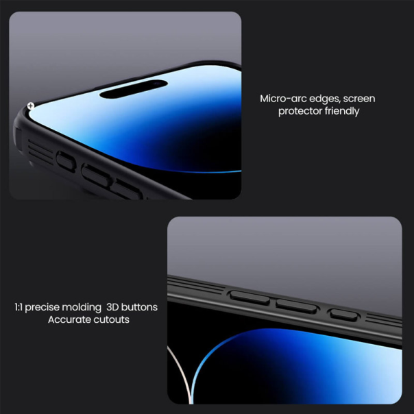 Maska za iPhone 16 Pro Nillkin CamShield Pro zlatna - 614482