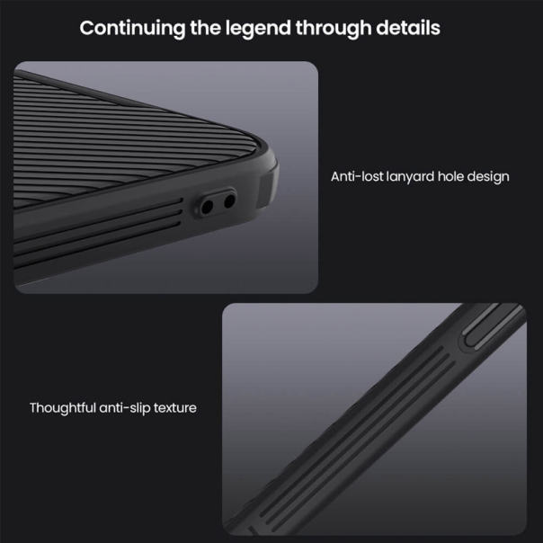 Maska za iPhone 16e Nillkin CamShield Pro crna - 617040