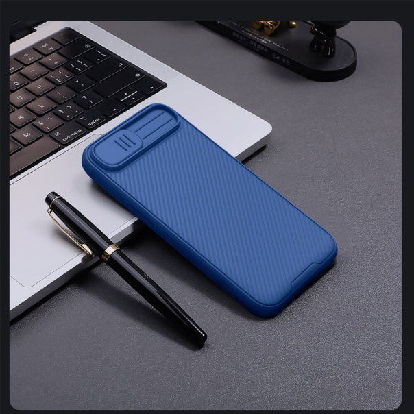 Maska za iPhone 16e Nillkin CamShield Pro plava - 617051