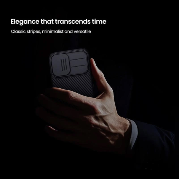 Maska za iPhone 17 Nillkin CamShield Pro crna - 620503