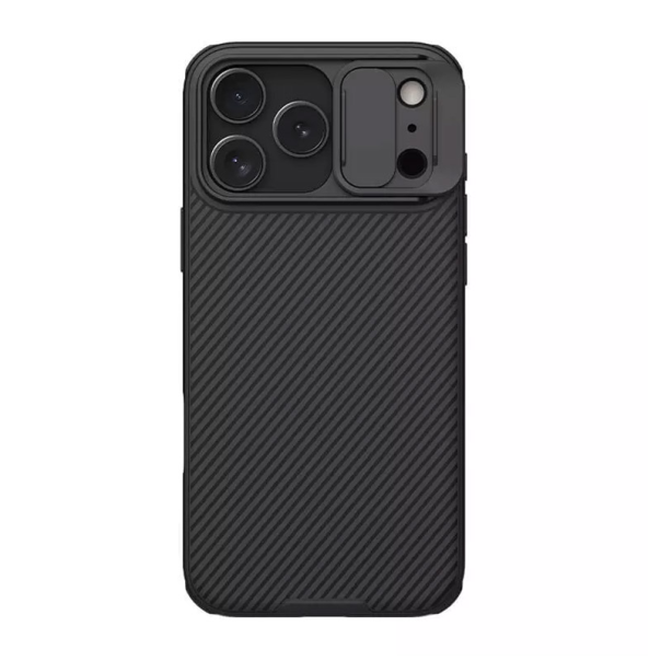 Maska za iPhone 17 Pro Max Nillkin CamShield Pro crna - 620508