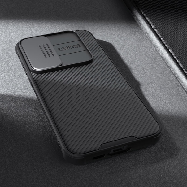 Maska za Samsung A55 5G/ A556B Nillkin CamShield Pro crna - 213054