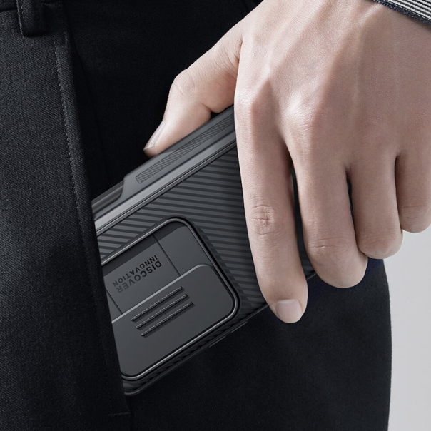 Maska za Samsung Galaxy Z Fold 4 5G Nillkin Camshield Pro zelena (sa slotom za olovku i stalak) - 603646