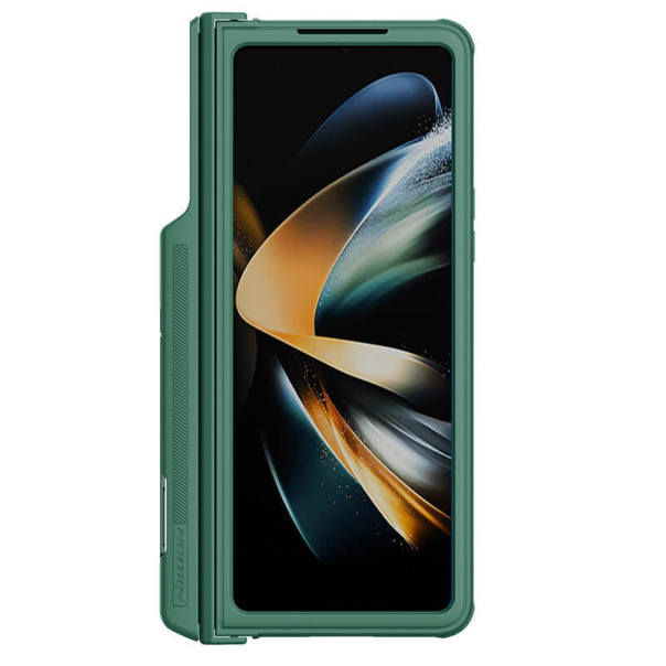 Maska za Samsung Galaxy Z Fold 4 5G Nillkin Camshield Pro zelena (sa slotom za olovku i stalak) - 603646