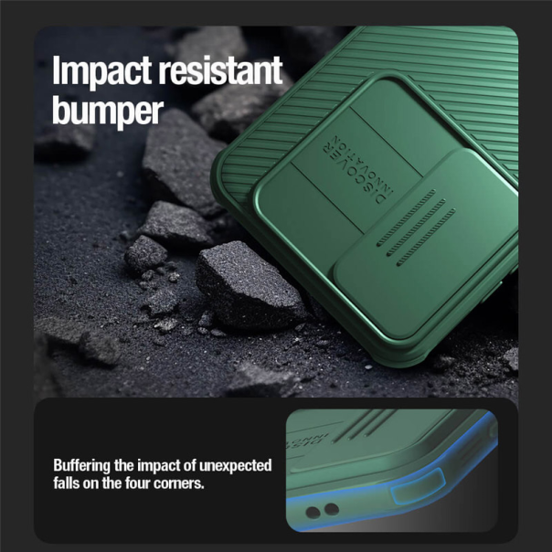 Maska za Samsung S24 Plus/ S926B Nillkin CamShield Pro plava - 607687