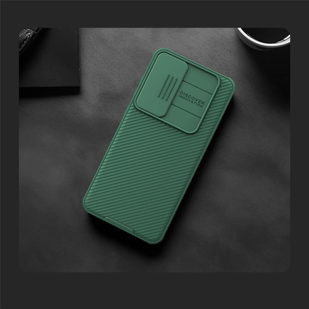 Maska za Samsung S24 Plus/ S926B Nillkin CamShield Pro tamno zelena - 607688