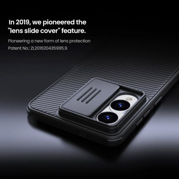 Maska za Samsung S25 Edge Nillkin CamShield Pro plava - 617384