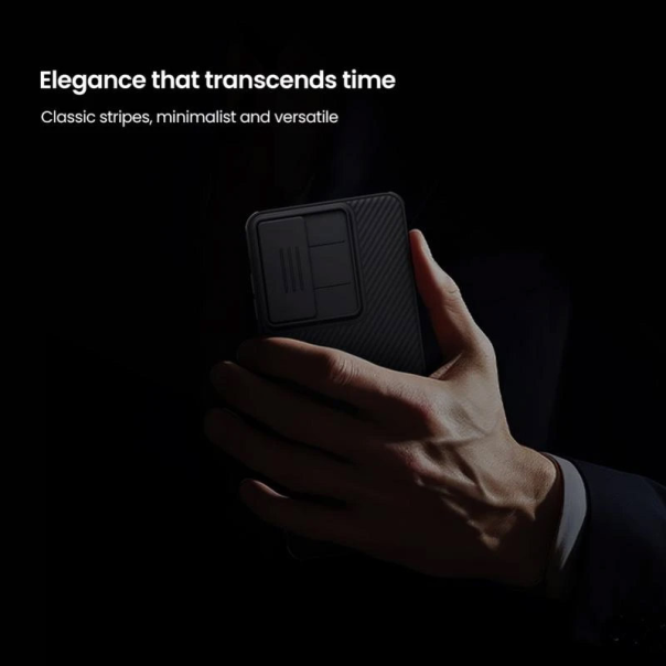 Maska za Samsung S25 Edge Nillkin CamShield Pro plava - 617384